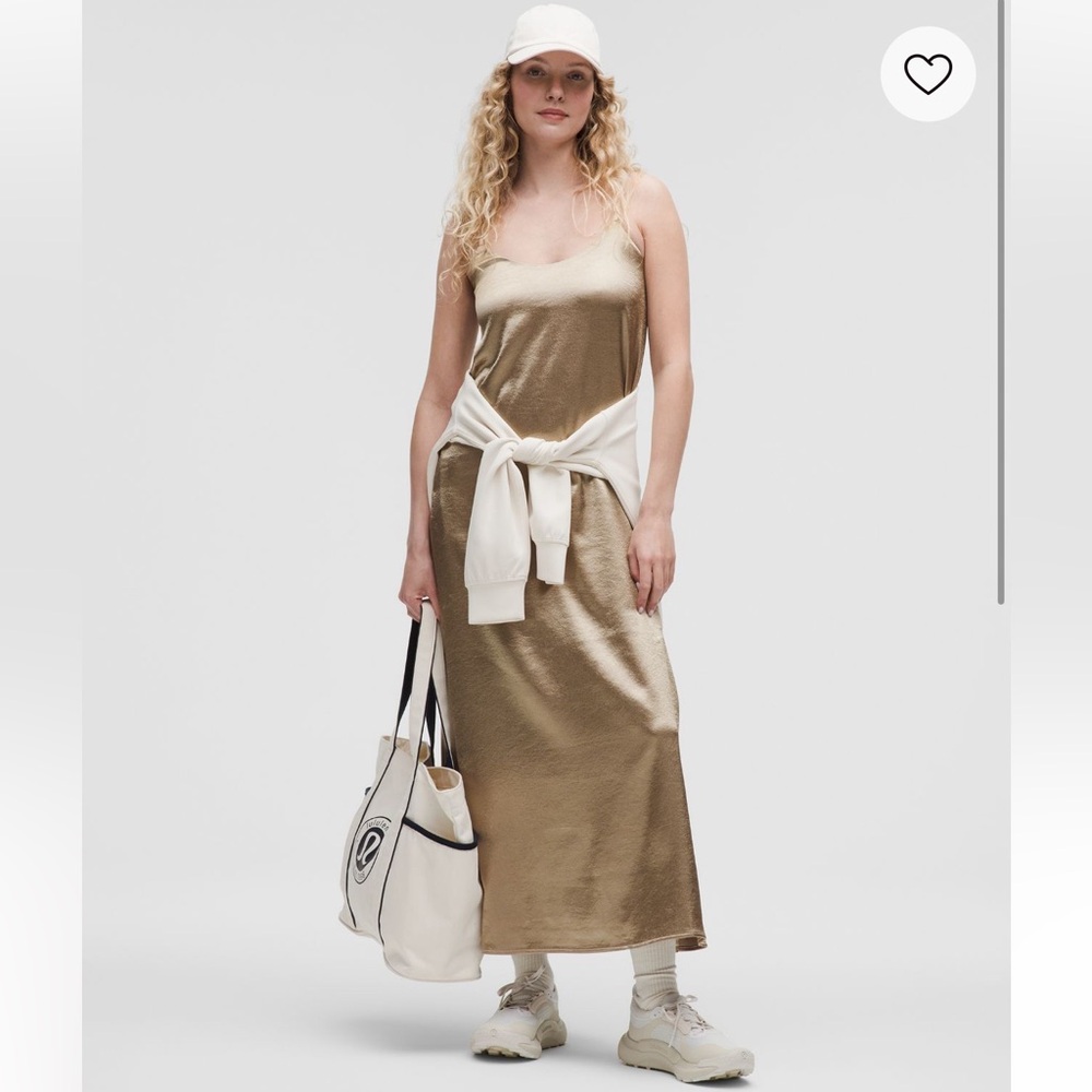 Lululemon Athletica Gold Maxi Skirt - NEW